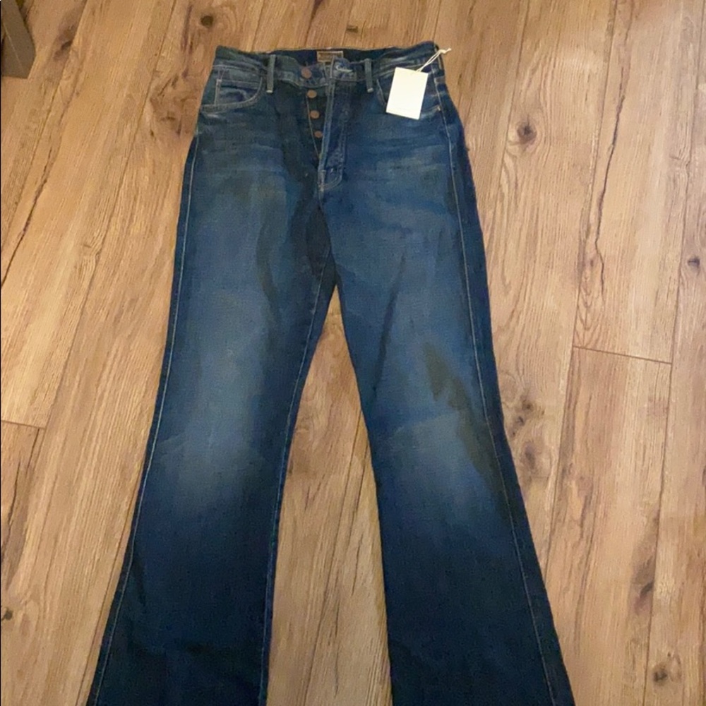 MOTHER The Weekender High Rise Bootcut Jean